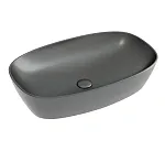 Умывальник Ceramicanova Element CN6049MDH 60см сантехфарфор темный антрацит, CN6049MDH
