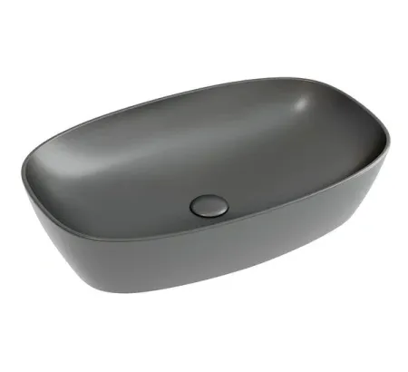 Умывальник Ceramicanova Element CN6049MDH 60см сантехфарфор темный антрацит, CN6049MDH