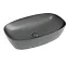 Умывальник Ceramicanova Element CN6049MDH 60см сантехфарфор темный антрацит, CN6049MDH