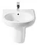 Раковина Roca Meridian-N 327243000, 55 x 46 см