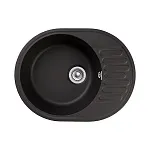 Мойка кухонная GRANFEST QUARZ Z-58 (черный)