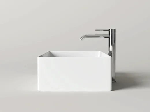 Умывальник накладной Ceramicanova Адель (Adele) 76x34x16см, белый, CN6090