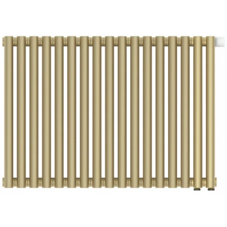 Радиатор отопления Сунержа Эстет-11 EU50, 17 секций, нижнее подключение, цвет матовая шампань, 022-0312-5017