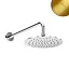 Верхний душ Bruma 1455264SR Sunrise золото матовое