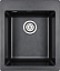 Кухонная мойка Paulmark Kante 40 PM104249-BL чёрная