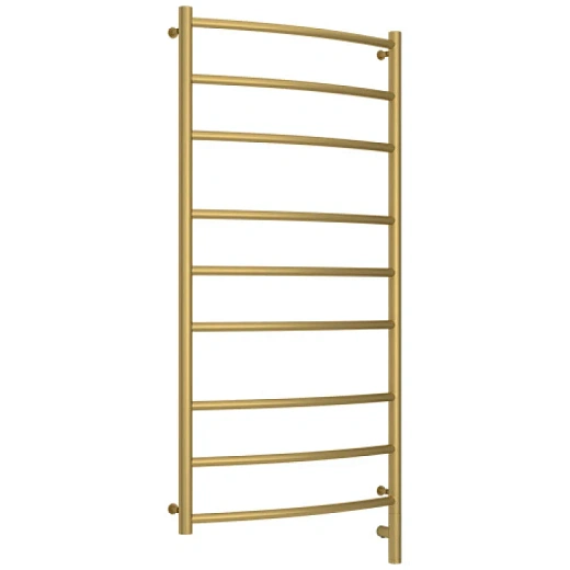 Полотенцесушитель электрический Сунержа Галант 3.0, 1200x600, цвет матовое золото, 032-5800-1260/032-5801-1260