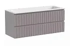 Тумба под раковину Sancos Snob R 120 см подвесная, Doha Soft, SNR120SM