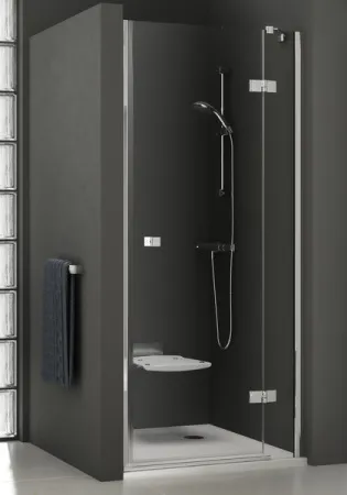 Душевая дверь Ravak Smartline SMSD2-110 B L хром+транспарент