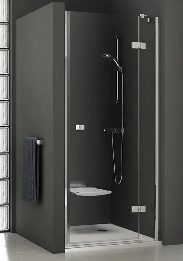 Душевая дверь Ravak Smartline SMSD2-110 B L хром+транспарент