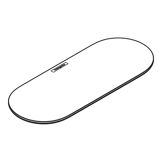 Hansgrohe WallStoris Крышка для корзины черный матовый 27925670