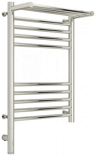 Полотенцесушитель электрический Сунержа Богема 3.0 600x400 с полкой, хром, L/R