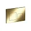 Клавиша смыва Ceramicanova Square CN12-002BG, механическая, золото брашированное