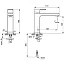 Смеситель для умывальника Ideal Standard EDGE A7108AA