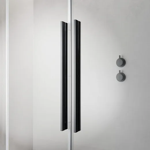 Душевая стенка Radaway Furo SL Brushed GunMetal KDD 80 Left, 10305080-92-01L