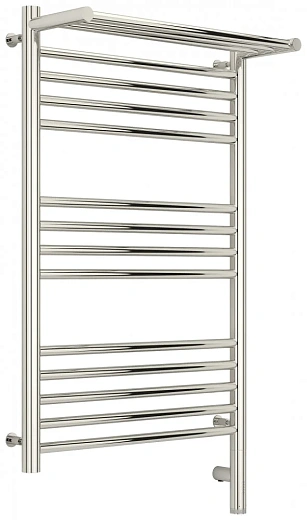 Полотенцесушитель электрический Сунержа Богема 3.0 800x500 с полкой, хром, L/R