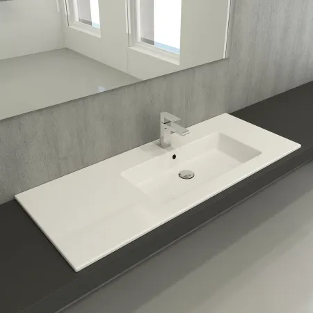 Раковина Bocchi Milano 120x47 см левая, белая