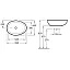 Умывальник накладной Villeroy & Boch Aveo New Generation 59,5х44, 413261R1