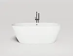 Ванна Salini Sofia Light 103711GF, 164 х 76 см, из искусственного камня S-Sense, цвет белый, покраска по RAL полностью