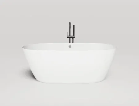 Ванна Salini Sofia Light 103711GF, 164 х 76 см, из искусственного камня S-Sense, цвет белый, покраска по RAL полностью
