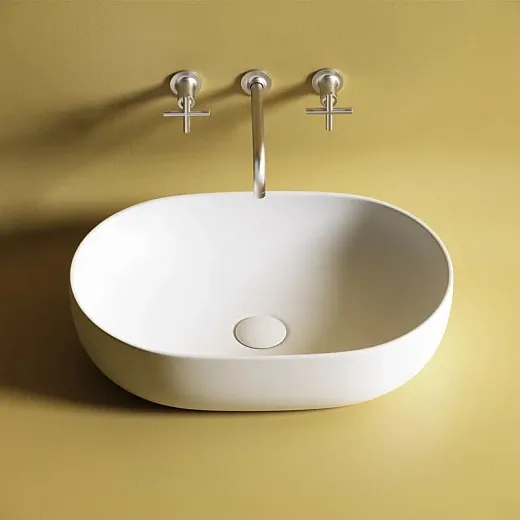 Умывальник Ceramicanova Element 60х41.5х13.5см белый матовый, CN6047MW