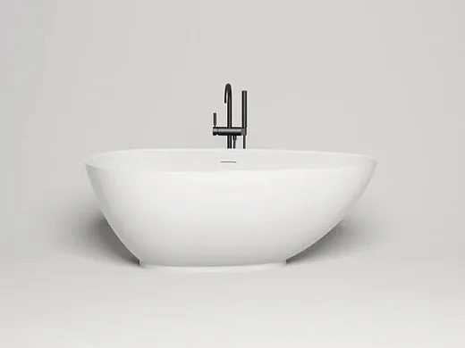 Ванна Salini Paola 101511GF, 160 х 77 см, из искусственного камня S-Sense, цвет белый, покраска по RAL полностью