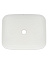 AQM5010MW Раковина накладная AQUAme прямоугольная, цвет белый матовый. 500x390x140
