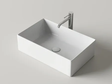 Умывальник naкладной Ceramicanova Адель белый, CN6088