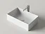 Умывальник накладной Ceramicanova Адель (Adele) 56x34.5x16см, белый, CN6088