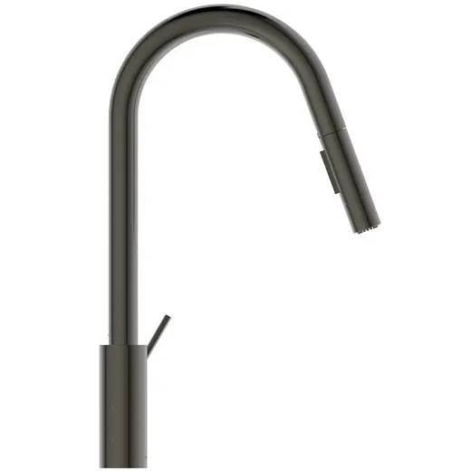 Смеситель для кухонной мойки Ideal Standard GUSTO BD416A5 с высоким трубчатым вытяжным изливом R-типа