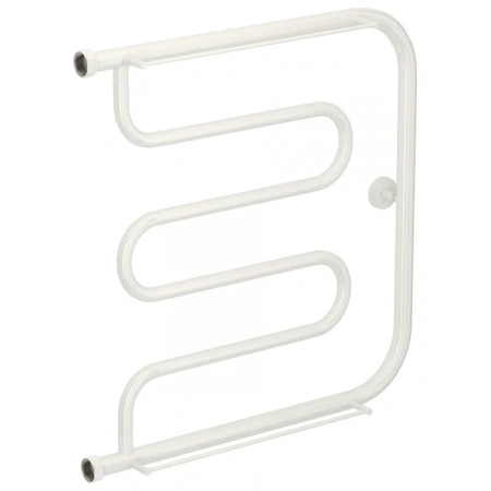 Полотенцесушитель водяной Сунержа Лира+ 12-4012-6060, 600x600, с 2 полками, цвет белый
