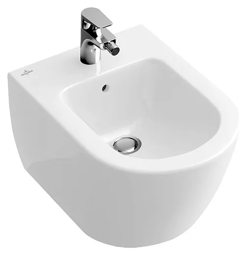 Биде подвесное Villeroy &amp; Boch Subway 2.0 5406 00 01 alpin