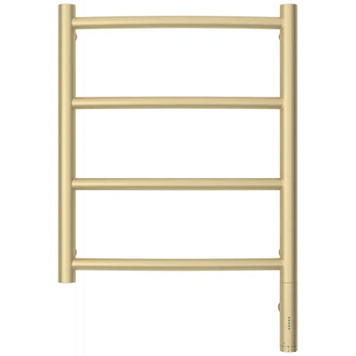 Полотенцесушитель электрический Сунержа Галант 3.0, высота 50 см, ширина 40 см, диммер слева/справа, цвет матовая шампань, 022-5800-5040/022-5801-5040