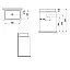 Умывальник-чаша Laufen Living Square, 8114340001121
