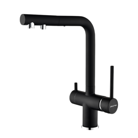 Смеситель PAULMARK SERPENTINE Se213222-401, (черный/антрацит) Смеситель PAULMARK SERPENTINE Se213222-401, (черный/антрацит)