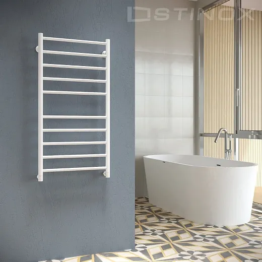 Полотенцесушитель водяной Stinox Toscana 500x1000 белый матовый