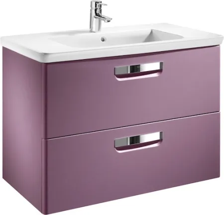 Тумба под раковину Roca Gap 80 ZRU9302740, цвет-виноград