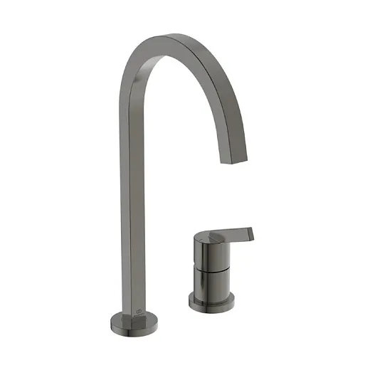 Смеситель для кухонной мойки Ideal Standard GUSTO BD423A5с высоким трубчатым квадратным изливом