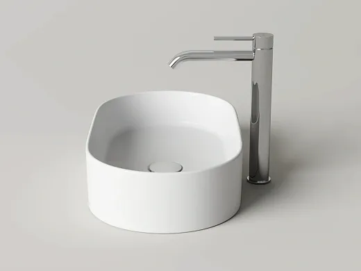 Умывальник накладной Ceramicanova Элетра белый, CN6098