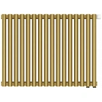 Радиатор трубчатый Сунержа Эстет-11 EU50, 16 секций, нижнее подключение, цвет матовое золото, 032-0312-5016