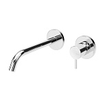 Смеситель для умывальника Bruma Leaf 1670121CR Chrome хром глянцевый Смеситель для умывальника Bruma Leaf 1670121CR Chrome хром глянцевый