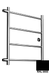 Полотенцесушитель Ростела Виктория боковое подключение 1" 50x60 4 перекладины черный