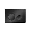 Клавиша смыва Ceramicanova Circle CN12-001MB, механическая, черная матовая