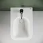 Биде Ceramicanova Metric CN3008 подвесное, 1 отверстие под смеситель, белый, сантехфарфор