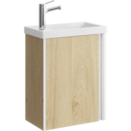 AQWELLA Urban подвесная тумба под умывальник 45,5 см, цвет дерево светлое AQWELLA Urban подвесная тумба под умывальник 45,5 см, цвет дерево светлое