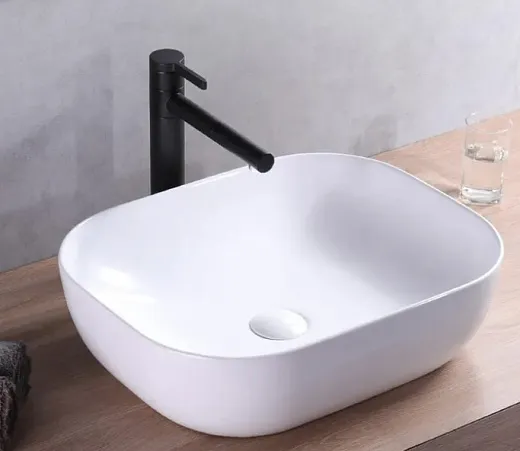 Умывальник Rea MONA SLIM U6300S 50x40 белый