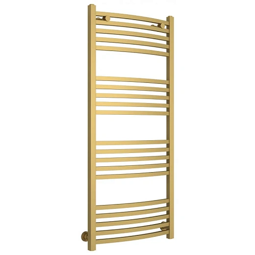 Полотенцесушитель водяной Сунержа Аркус, 1200x500, цвет матовое золото, 032-0251-1250