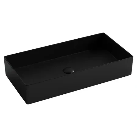 Умывальник Ceramicanova Element CN6071MB 70см сантехфарфор черный матовый, CN6071MB