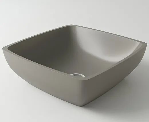 Раковина Holbi Jupiter, 44x44, из Solid Surface