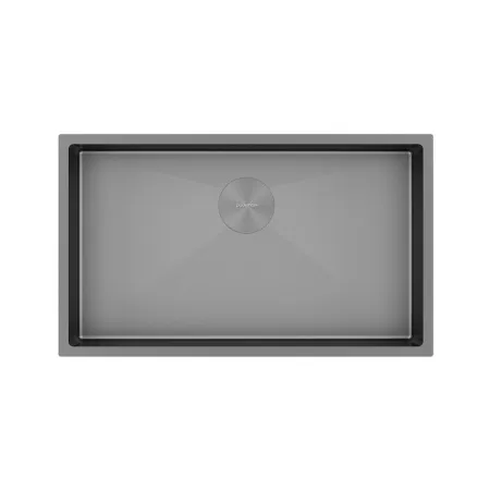 Кухонная мойка PAULMARK NEXT 74 UNI PM217444-MG (серый/матовый серый)