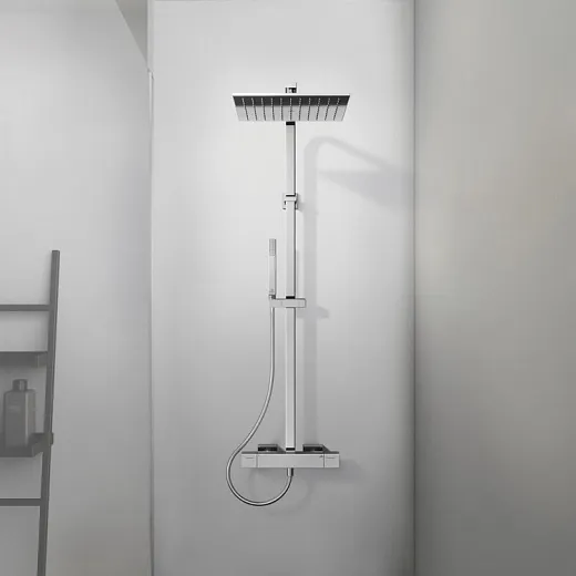 Душевая система с термостатическим смесителем для душа Ideal Standard CERATHERM C100 A7542AA